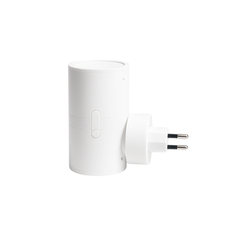 Dimbare Sensorlamp voor in Stopcontact - Warm Wit LED Nachtlampje met Automatische Dag-Nachtsensor