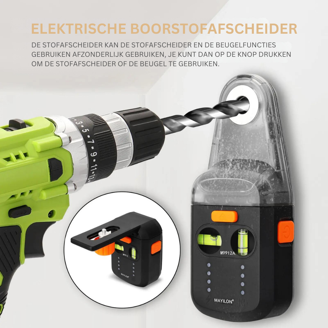 ProGuide Precisie-Gereedschap voor Huisverbeteringen - Laserwaterpas met Stofafzuigsysteem