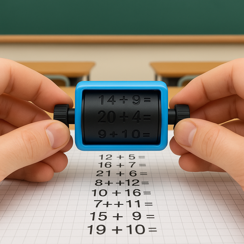 Rekenspel Dobbelsteen met Bewerkingstekens - Educatief Spel voor Kinderen