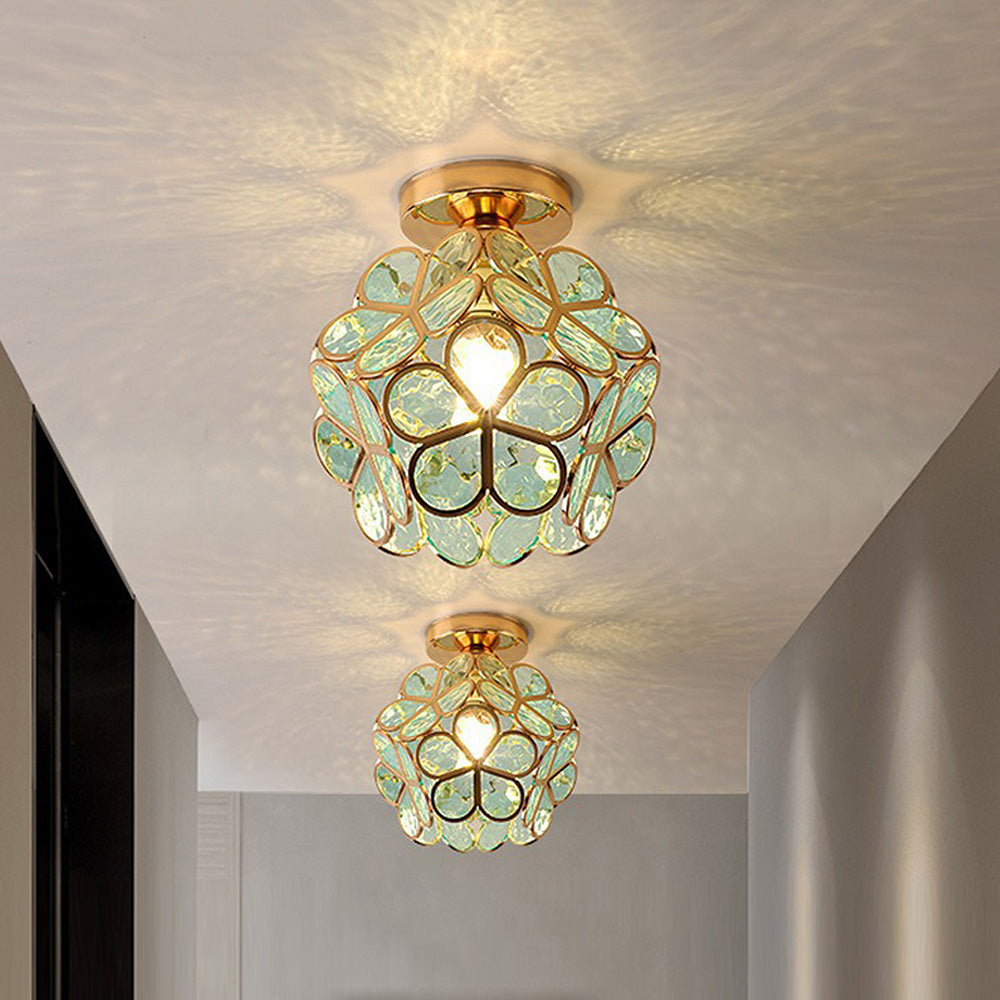 Floyem Bloemvormige Plafondlamp - Decoratieve Plafondverlichting voor Woonkamer & Slaapkamer