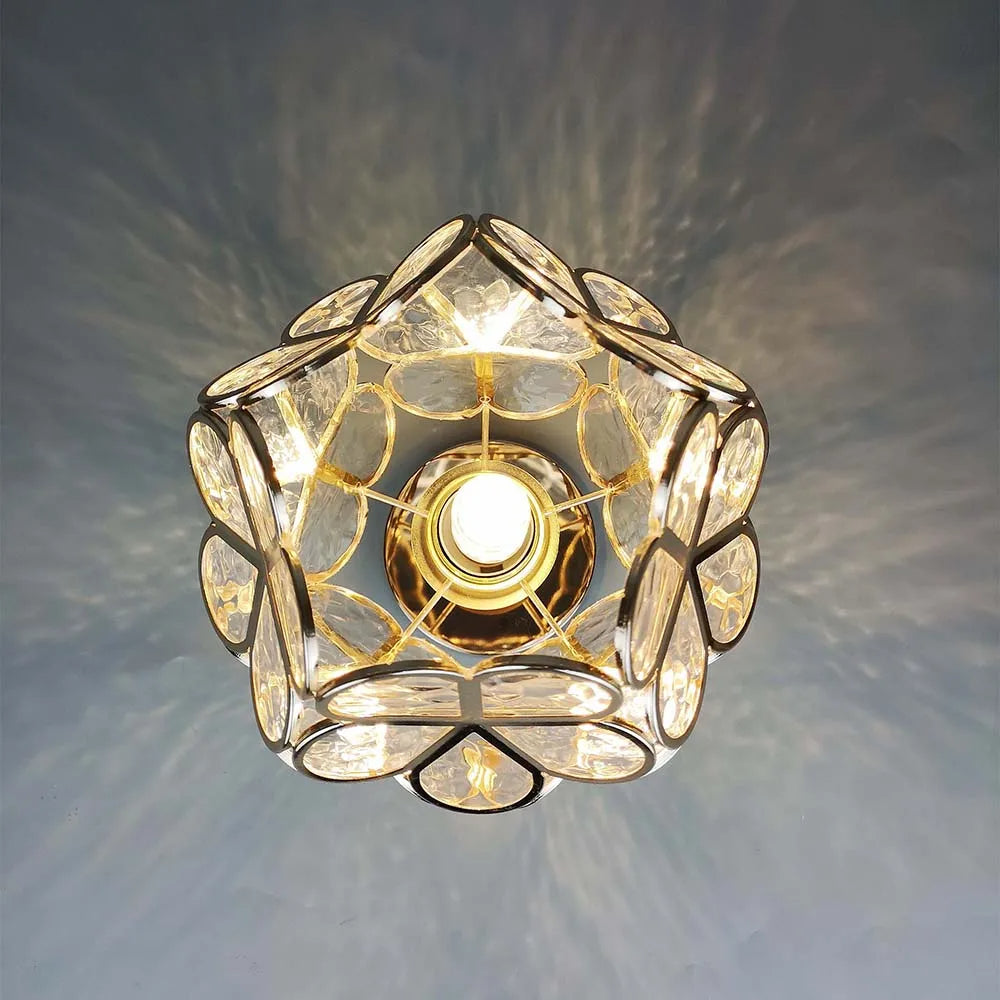 Floyem Bloemvormige Plafondlamp - Decoratieve Plafondverlichting voor Woonkamer & Slaapkamer