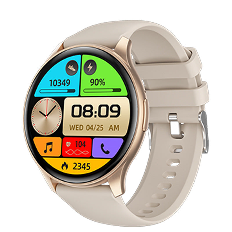 Gezondheidssmartwatch met Hartslagmeter Bloeddrukmeting Zuurstofwaarden Slaapmonitoring Waterdicht Sport