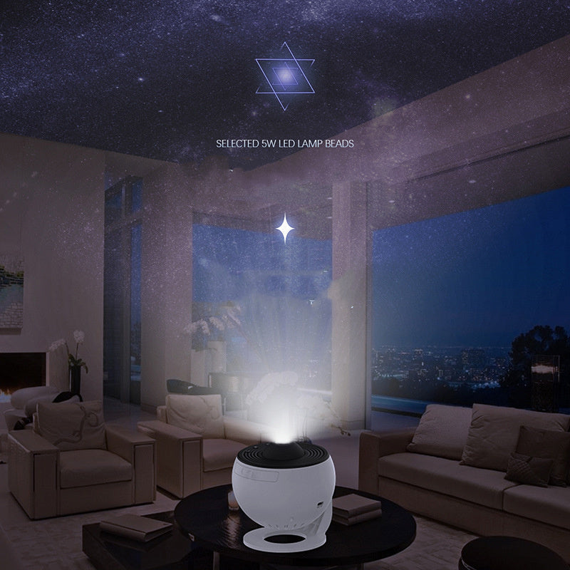 Galaxyprojectie Sterrenhemel Projector met Verwisselbare Schijven - Ruimtevisualisatie voor Kinderen en Volwassenen