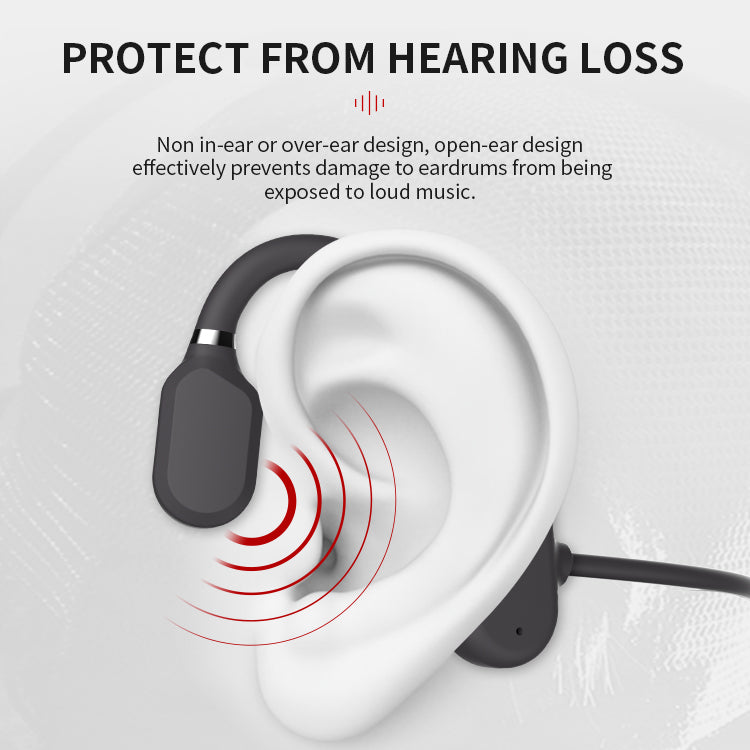 Botgeleidingskoptelefoon Bluetooth Waterbestendig Sport Hardlopen Fitness Handsfree Gehoorbescherming