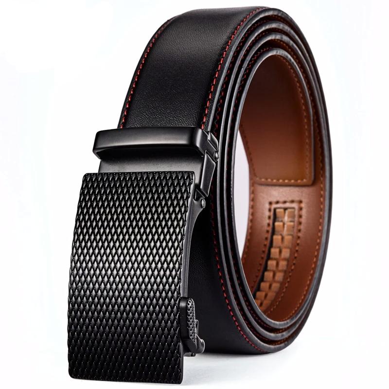 Zakelijke Leren Riem Klassiek 110-130cm Volnerf Rundleer Waterbestendig Kraswerend voor Kantoor Werk