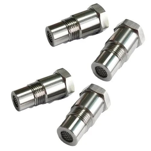 O2 Sensor Adapter M18x1.5 met Ingebouwde Katalysator voor Uitlaatmodificaties Off-Road Voertuigen Universeel