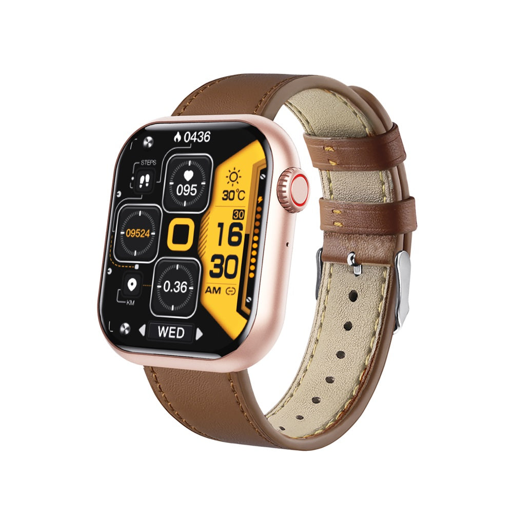 Gezondheidssmartwatch met Hartslagmeter Bloeddrukmeting Zuurstofwaarden Slaapmonitoring Waterdicht Sport