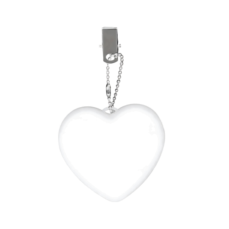 Tasverlichting met Aanraaksensor Hart of Ster Clip-on Lampje Handtas Rugzak LED Zoeklicht Compact Nachtlampje