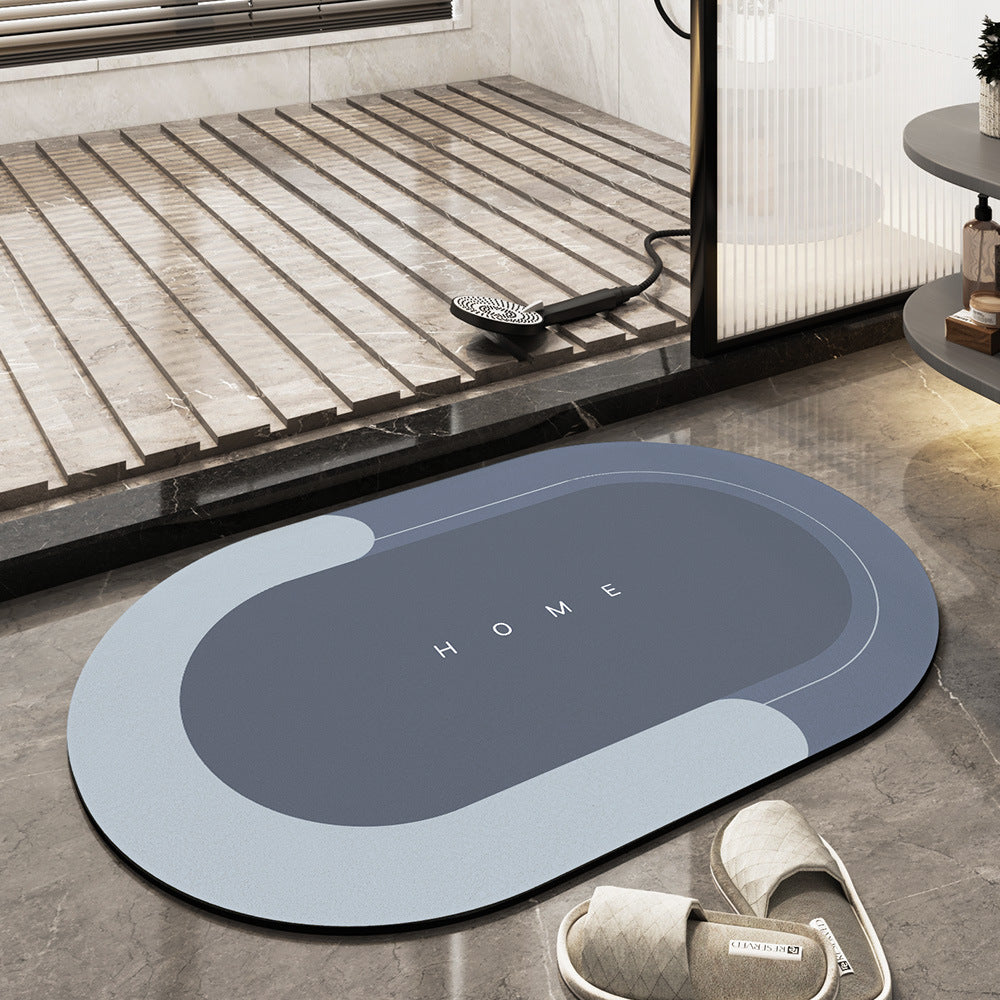 Zachte Badmat Antislip 40x60 cm | Superabsorberend Microvezel Droogloopmat voor Badkamer Keuken | Sneldrogend Vloerkleed met Antislip Onderkant