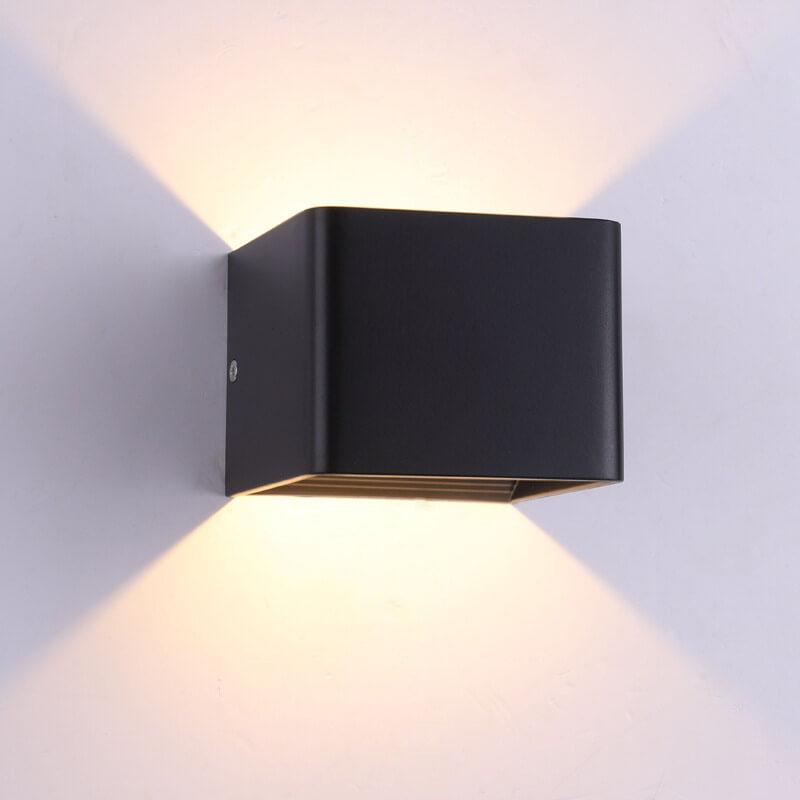 Vierkante LED Wandlamp Aluminium 5-15W Warm Koel Wit Minimalistisch Modern Design Woonkamer Slaapkamer