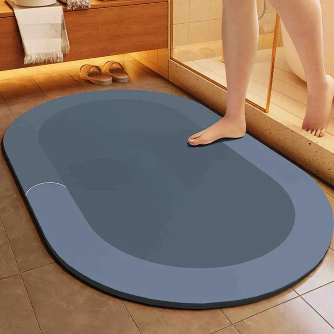 Sneldrogende Badmat Antislip Diatomeeënaarde 40-120cm Badkamer Douche Toilet Comfortabel Veilig Absorberend