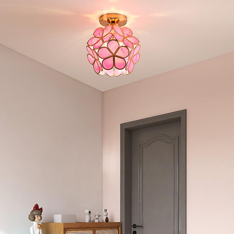 Floyem Bloemvormige Plafondlamp - Decoratieve Plafondverlichting voor Woonkamer & Slaapkamer