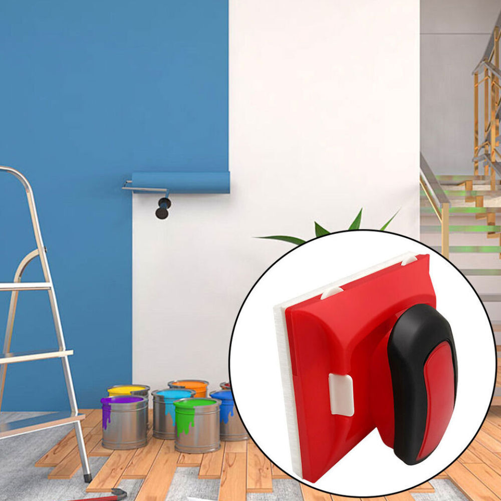Schilderrandengids met Rolsysteem - Professionele Schildertool voor Strakke, Rechte Lijnen zonder Schilderstape | Multifunctionele Verfrandgeleider voor Plafonds, Muren, Plinten & Kozijnen
