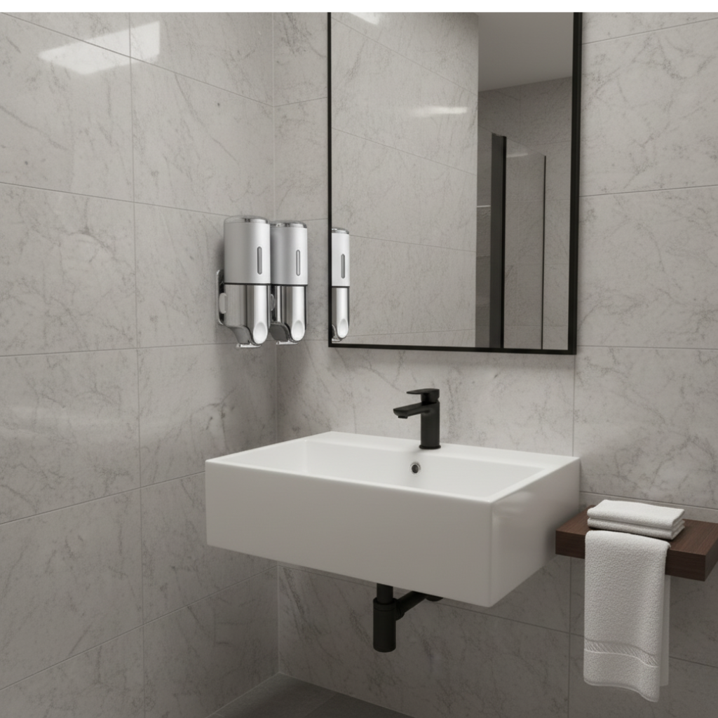 Zeeppompje Wandmontage Messing met Pompje 500ml Goud Zwart Chroom voor Badkamer Keuken Toiletruimte Stijlvol