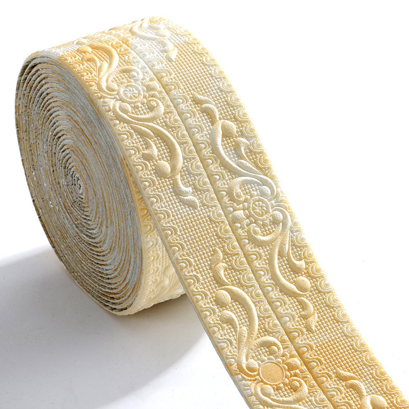 Zelfklevende Decoratieve Wandlijst Vintage Afwerking voor Muren en Meubels Flexibel 10 Meter Peel and Stick