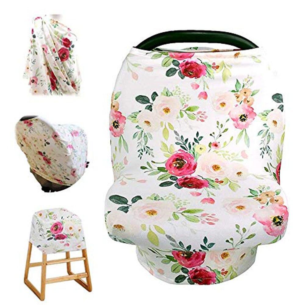 Multifunctionele Voedingsdoek Baby Ademend Rekbaar Borstvoeding Privacy Bescherming Hoes Kraamcadeau