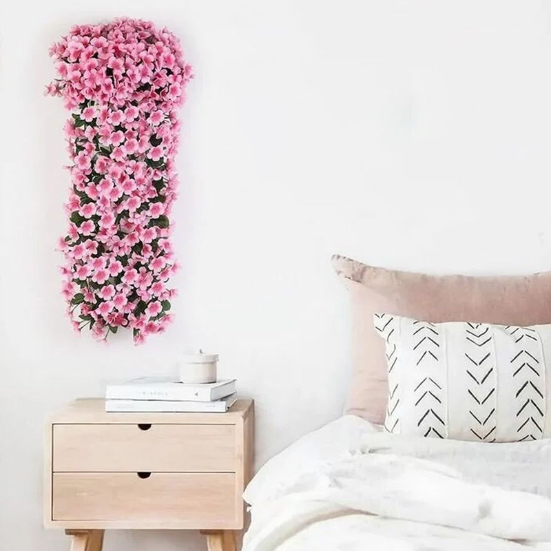 Kunstorchidee Boeket Hangend 70 cm - Levenslange Bloempracht Zonder Verzorging