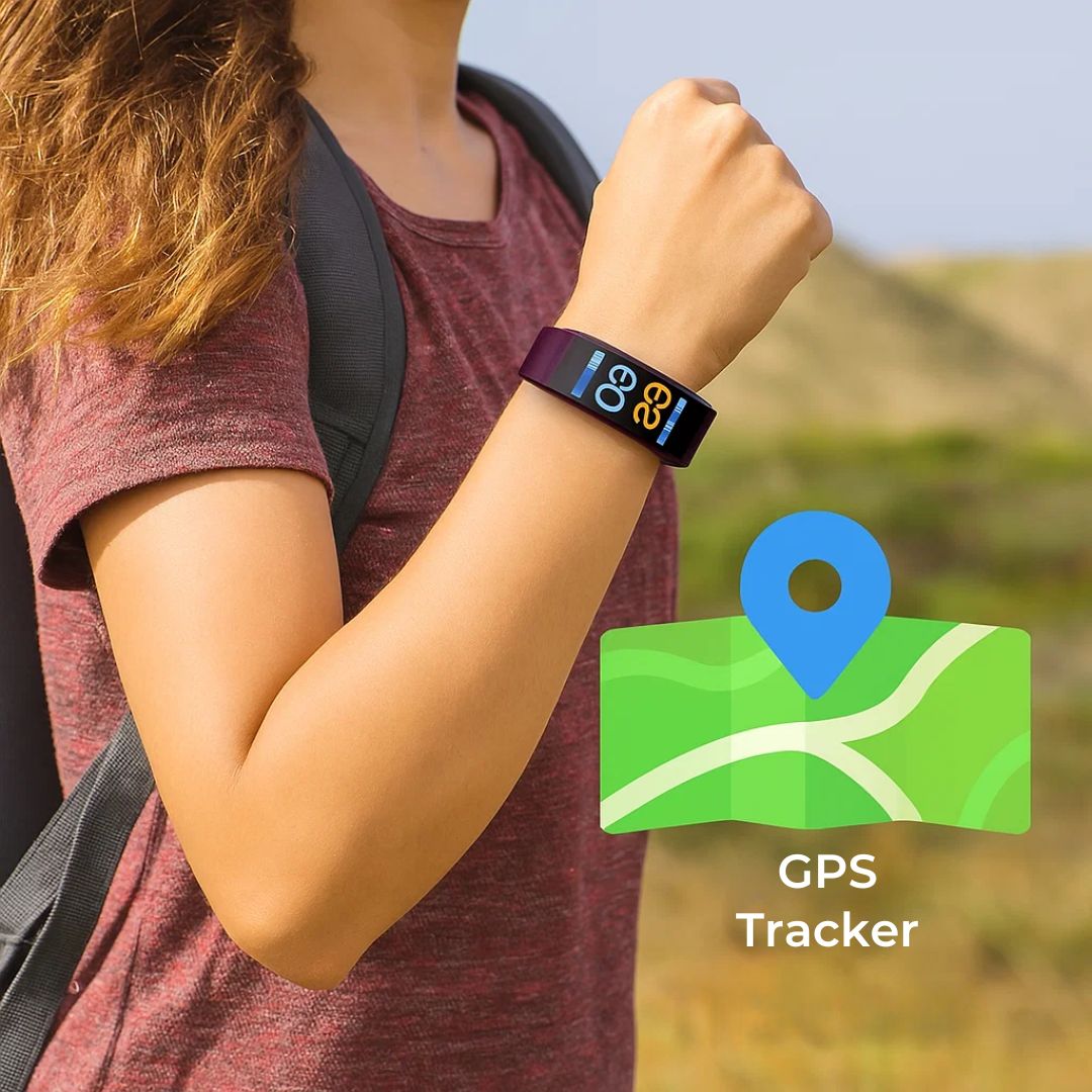 Smartwatch met Valdetectie en Automatisch Alarm Hartslagmeter Bloeddrukmeter Zuurstofmeting Spatwaterdicht Groot Display