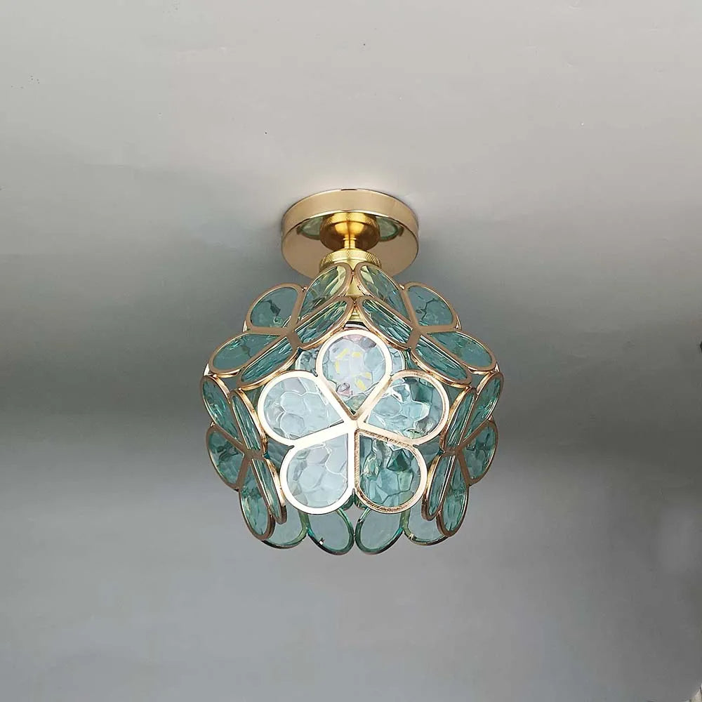 Floyem Bloemvormige Plafondlamp - Decoratieve Plafondverlichting voor Woonkamer & Slaapkamer