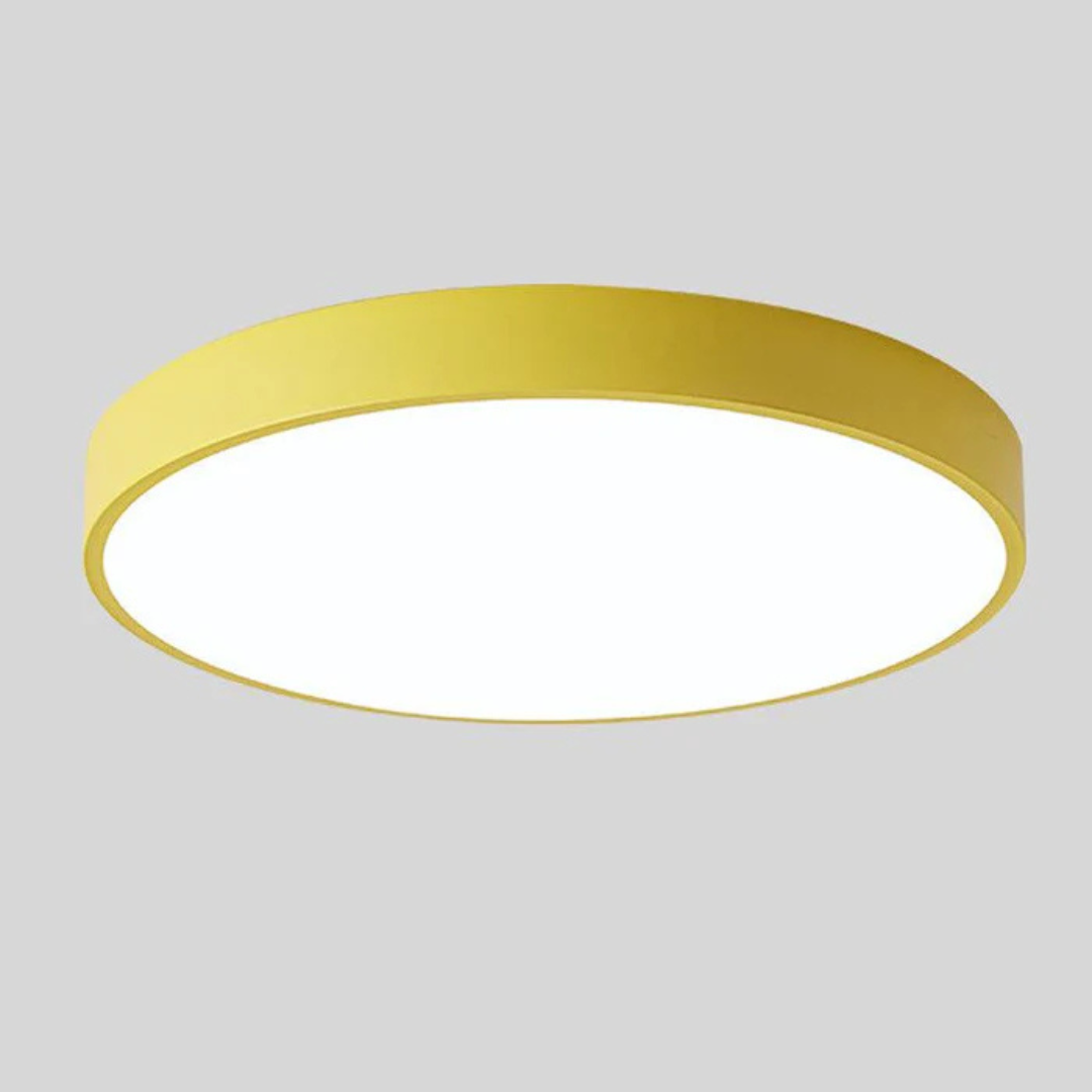 Minimalistische Plafondlamp van Hout & Acryl - Scandinavisch Design voor Woonkamer en Slaapkamer - Energiezuinig LED-Licht - Eenvoudige Montage