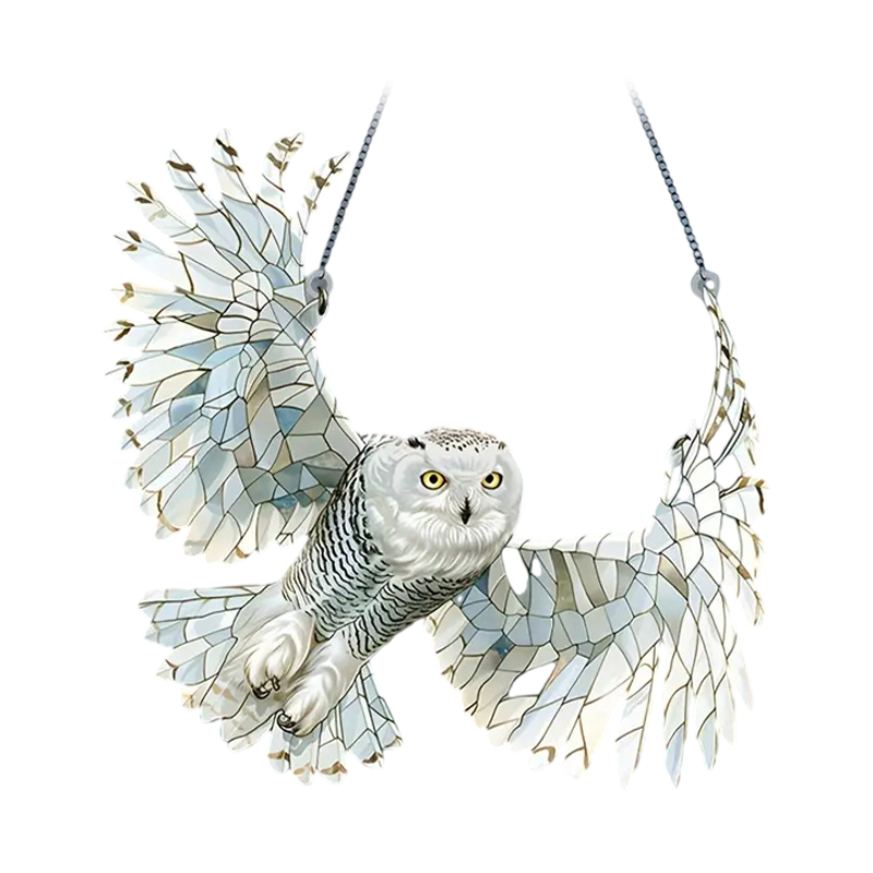 Raamhanger Kolibrie Acryl Gekleurd Glas 20x20 cm Vogel Decoratie Venster Suncatcher Lichtprisma Raamdecoratie