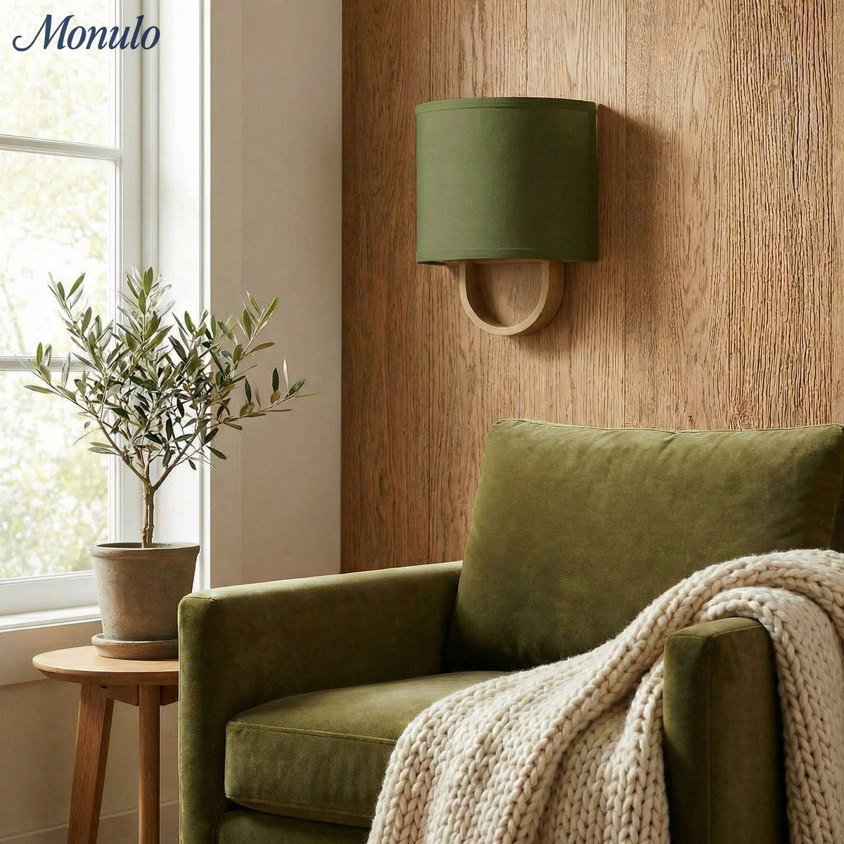 Wandlamp Stoffen Kap - Moderne Slaapkamer Wandverlichting voor Sfeervolle Ambiance