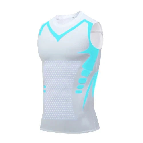Compressiehemd voor Mannen Shapewear Vest Borst Buik Corrigerend Naadloos Draagbaar M-4XL Zwart Wit Grijs