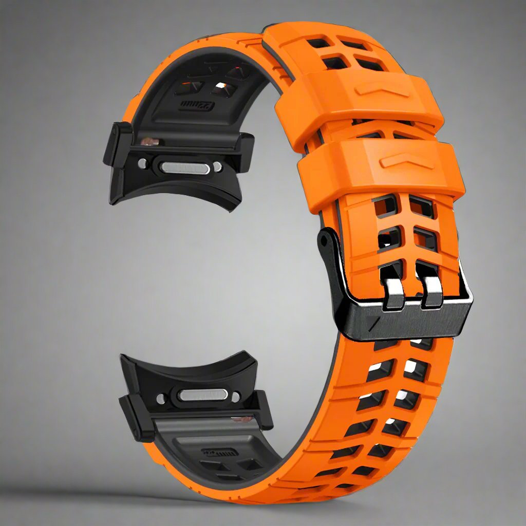 Siliconen Sportbandje voor Smartwatch 47mm Zwart Oranje Grijs Rood Blauw Wit Groen Verstelbaar Comfortabel