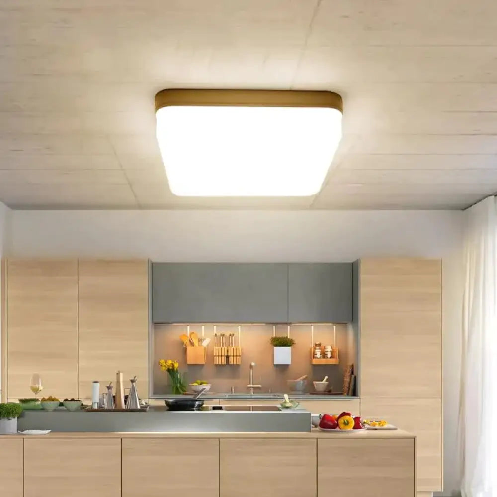 Vierkant LED Paneel Plafondlamp Opbouw 18W 24W 36W 48W Warm Wit Koud Wit Modern Dagelijks Verlichting