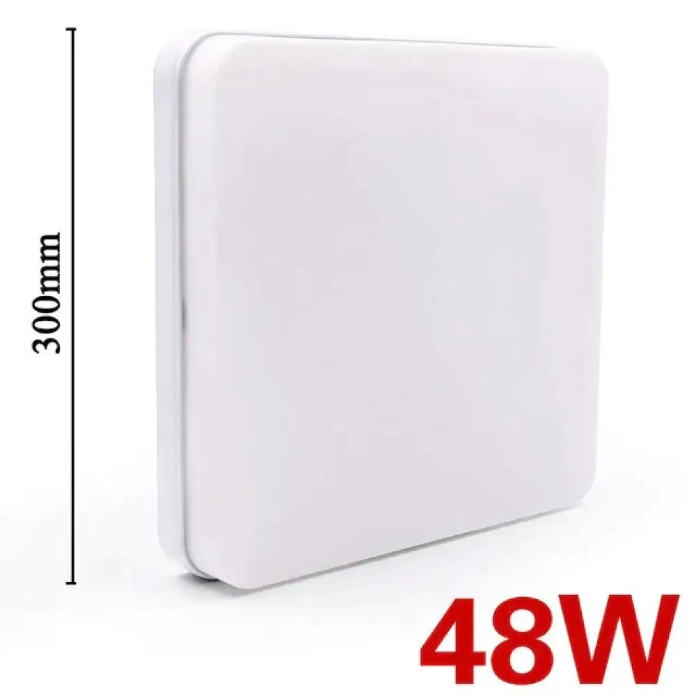 Vierkant LED Paneel Plafondlamp Opbouw 18W 24W 36W 48W Warm Wit Koud Wit Modern Dagelijks Verlichting
