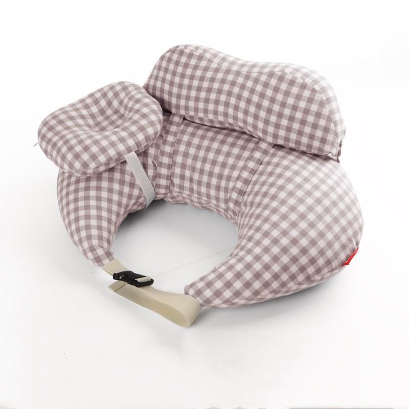 Voedingskussen Baby Ergonomisch met Verstelbare Riem Kraamkussen Borstvoeding Comfort voor Moeder en Kind