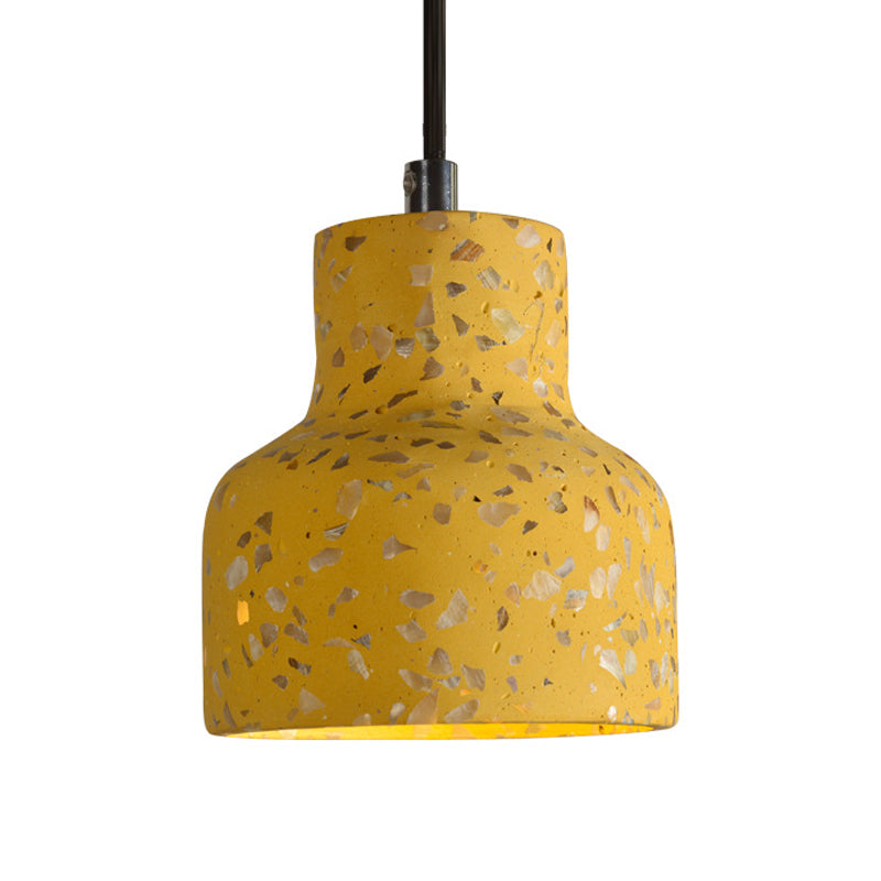 Hanglamp Terrazzo Cement Eettafel Verlichting Industrieel Design Pendellamp E26 E27 Fitting Noordse Stijl