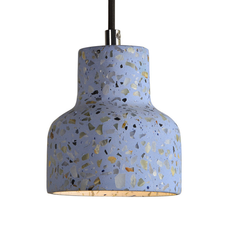 Hanglamp Terrazzo Cement Eettafel Verlichting Industrieel Design Pendellamp E26 E27 Fitting Noordse Stijl