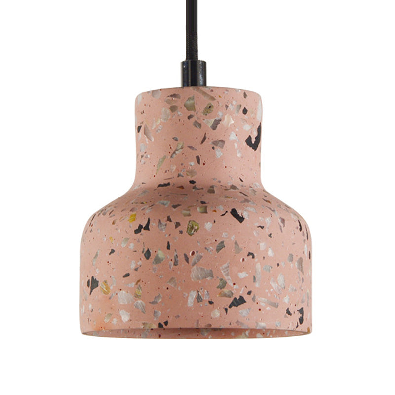 Hanglamp Terrazzo Cement Eettafel Verlichting Industrieel Design Pendellamp E26 E27 Fitting Noordse Stijl