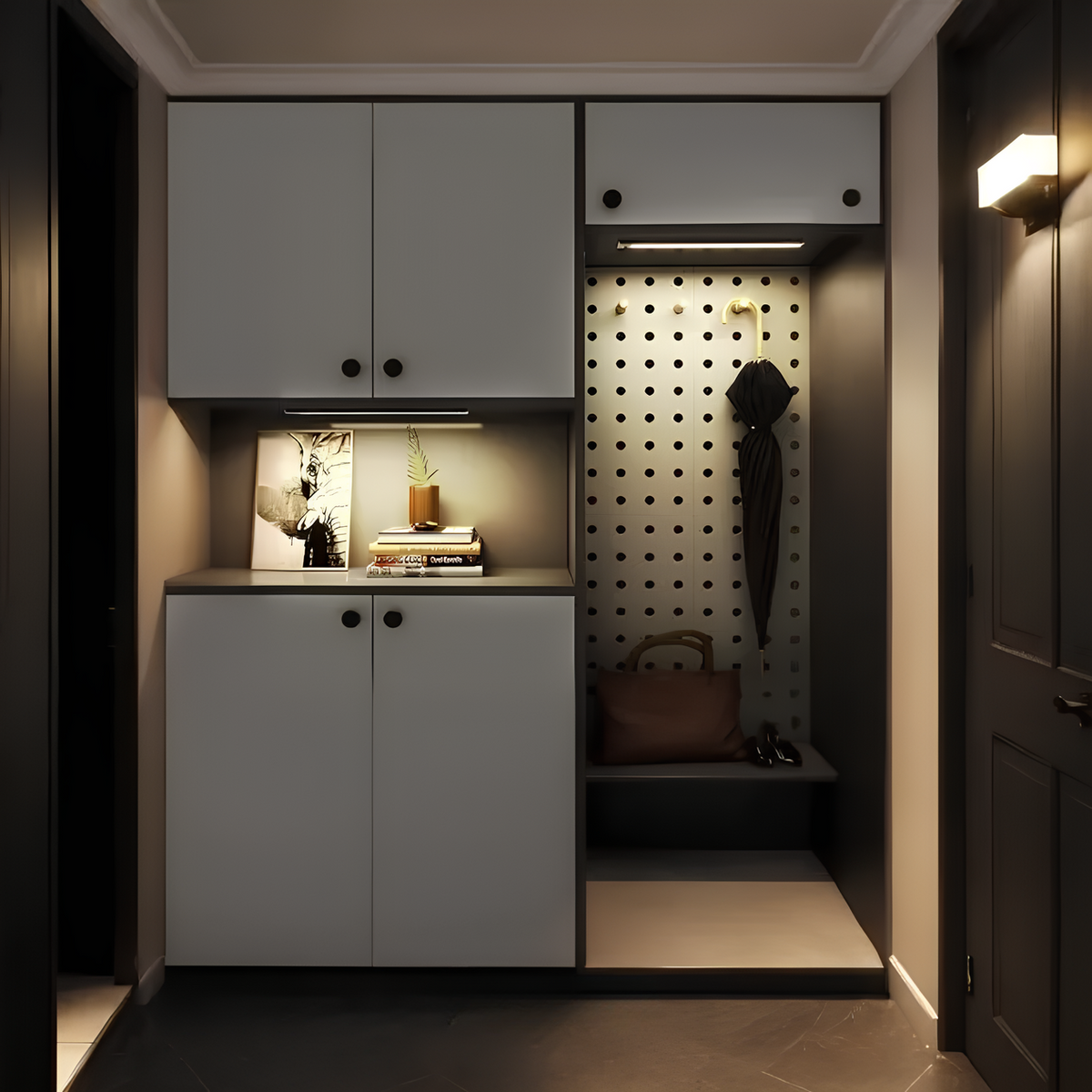 Bewegingssensor Lamp Draadloos ABS Compact Hal Trap Kast Nachtlamp Automatisch Licht USB Oplaadbaar