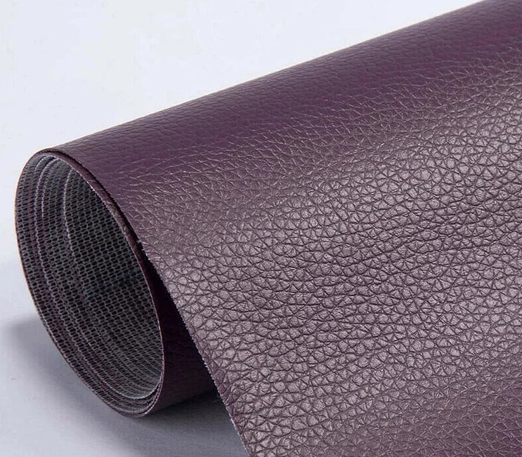 Zelfklevende Leren Reparatiefolie Knipbaar 50x138cm Meubelreparatie Bankstel Sofa Leer Herstellen Patch