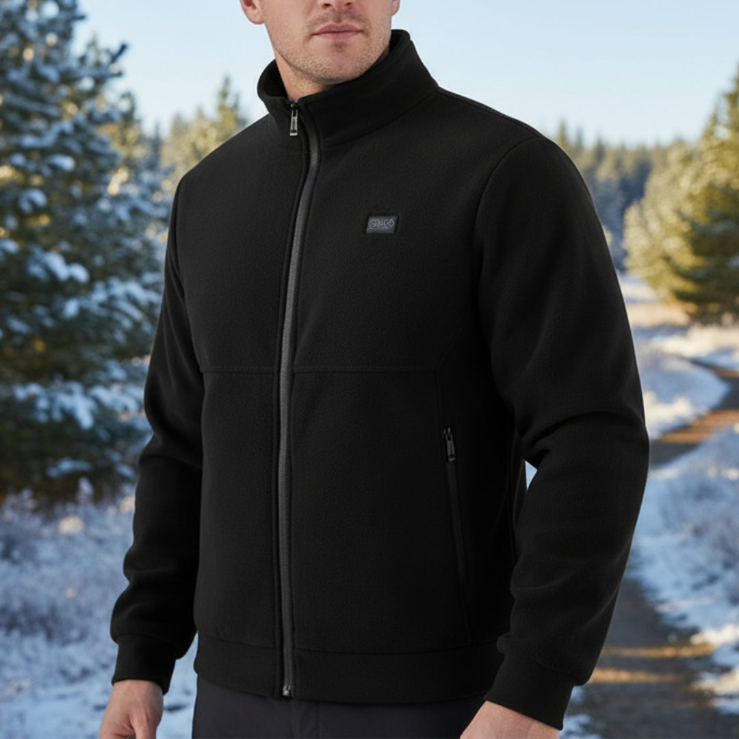 Verwarmde Winterjas met 8 Verwarmingszones Fleece Voering Dames Heren Outdoor Waterdicht Thermisch Isolerend