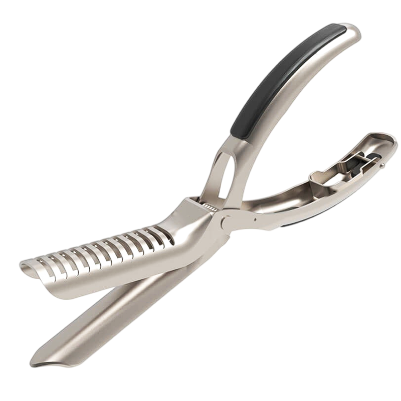 RibMem Pro Ribbenvlies Verwijderaar - Dubbelzijdige RVS Tool voor BBQ Prep en Vetverwijdering