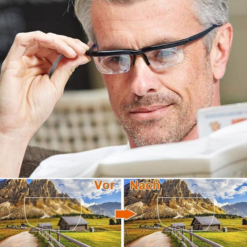 Instelbare Leesbril Unisex met Verstelbare Focus en Zoomfunctie