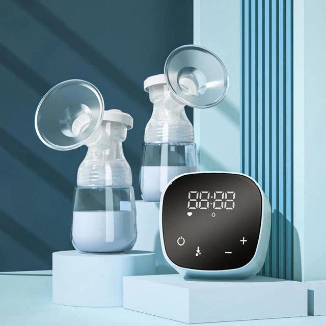 Elektrische Borstkolf Dubbel met 3 Standen USB Oplaadbaar Stille Motor Handsfree Borstvoeding Comfortabel
