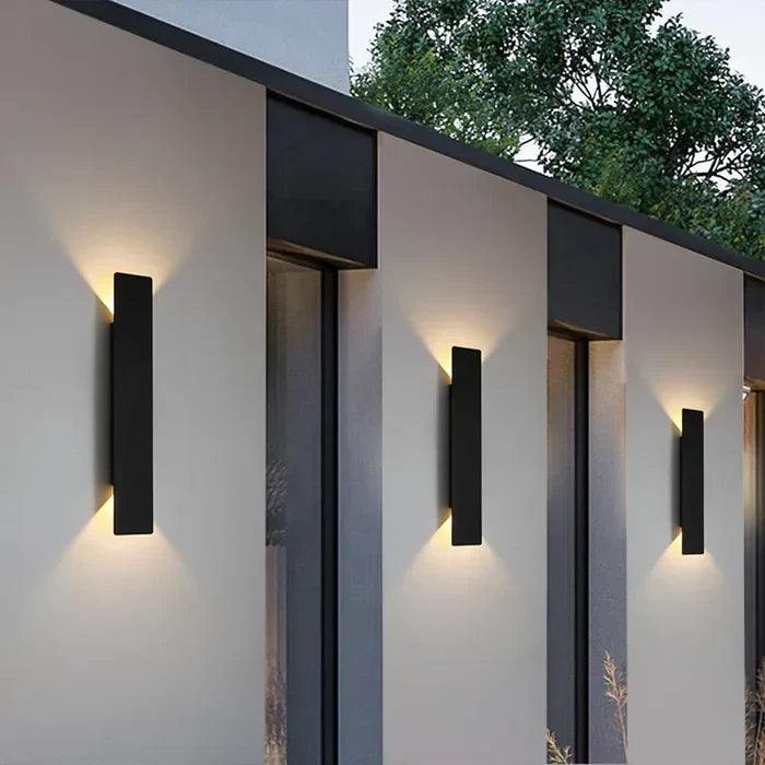 Wandlamp Buiten 2W Klein 5,4x9,7 cm LED IP65 Aluminium Wit Zwart