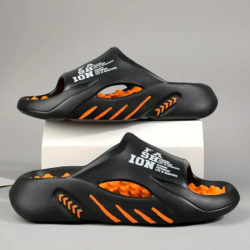 Massageslippers met Voetboogondersteuning - Antislip Zool - Verstelbare Sluiting - Ergonomische Comfort Slippers