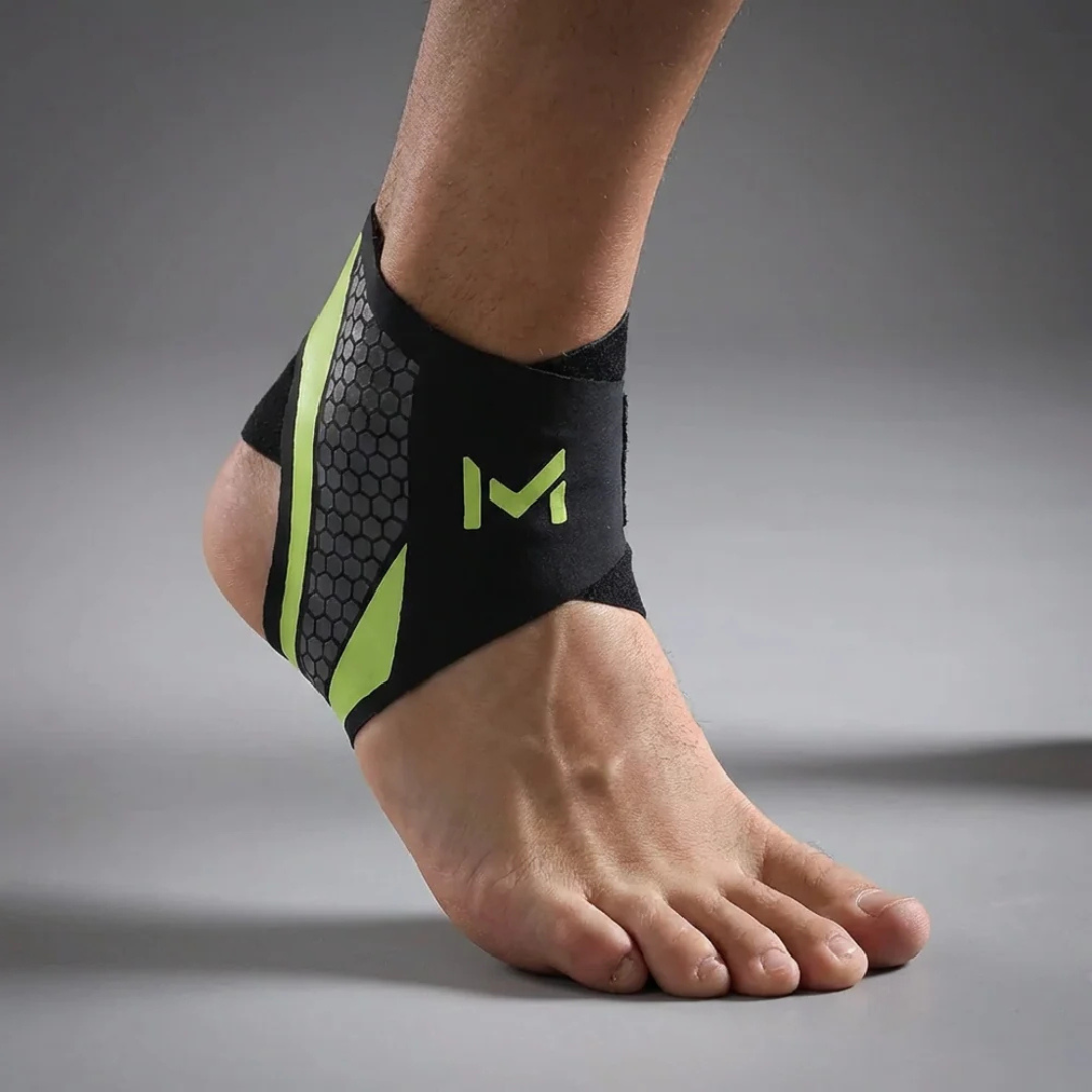 Verstelbare Enkelbrace voor Sport en Herstel - Flexibele Ondersteuning met Compressie