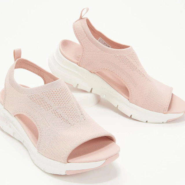 Orthopedische Damessandalen Open Teen Mesh Zool Comfortabel Ademend Antislip Zomerschoenen voor Dames