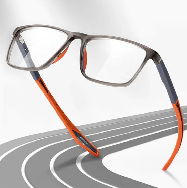 Leesbril met Blauwe Licht Filter en Progressieve Glazen - Ultralicht Titanium Montuur voor Mannen - Oogbescherming