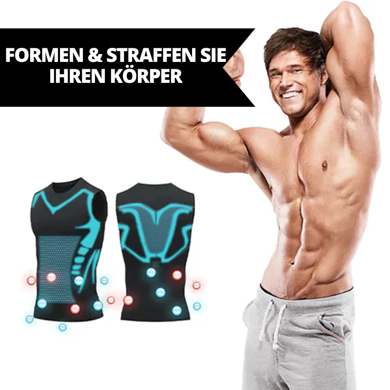 Compressiehemd voor Mannen Shapewear Vest Borst Buik Corrigerend Naadloos Draagbaar M-4XL Zwart Wit Grijs