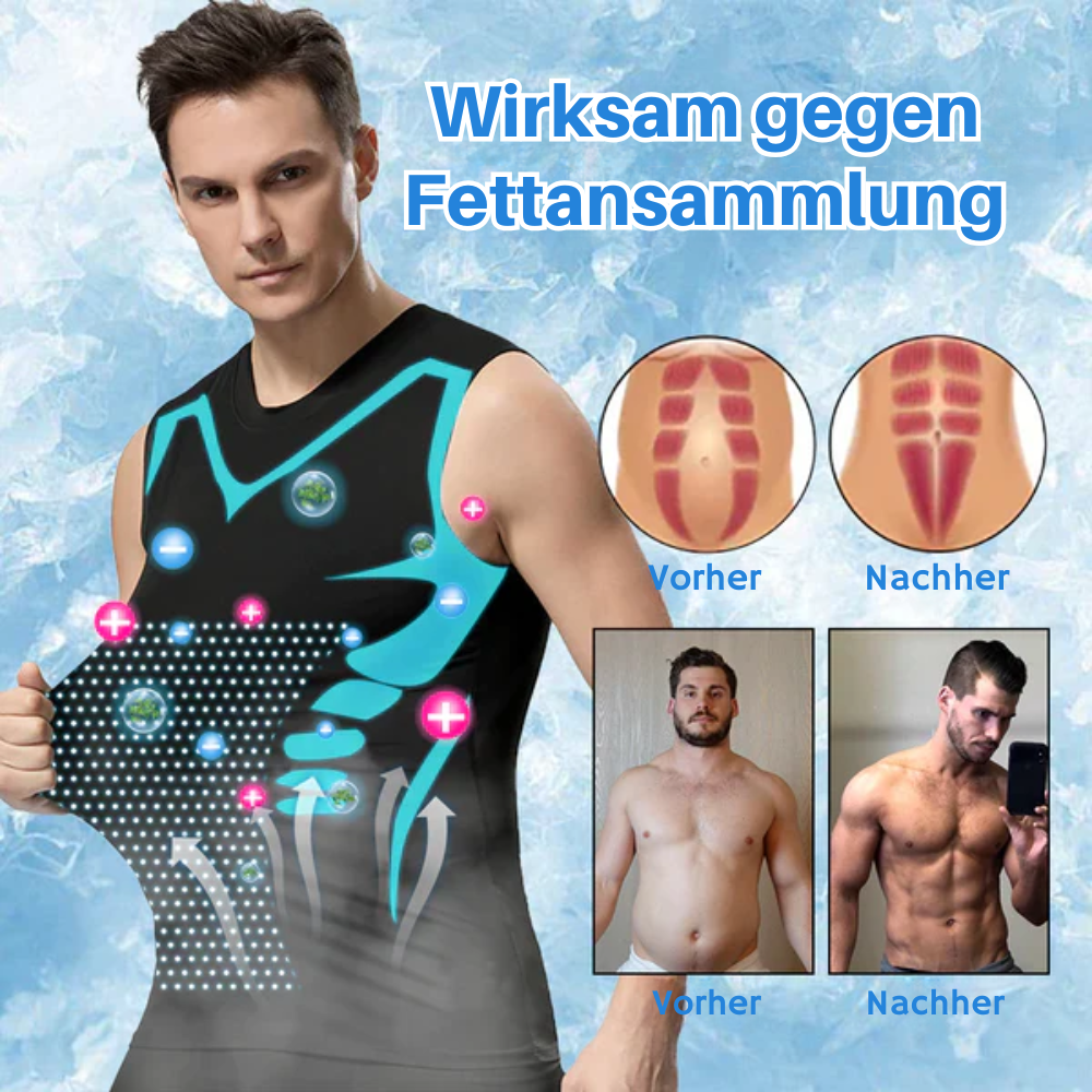 Compressiehemd voor Mannen Shapewear Vest Borst Buik Corrigerend Naadloos Draagbaar M-4XL Zwart Wit Grijs