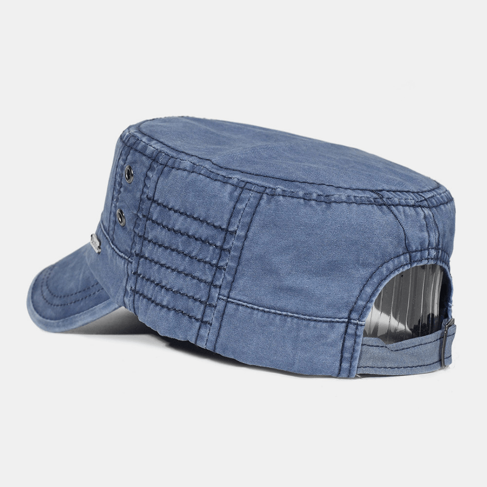 Verstelbare Katoenen Pet Heren Militaire Look Ademend Outdoor Casual Dagelijks Gebruik Baseballcap Sport