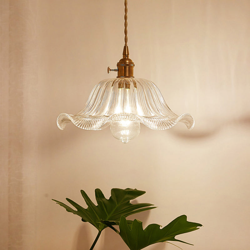 Glazen Hanglamp E27 Helder Glas Restaurant Eetkamer Industrieel Design Plafondverlichting Woonkamer Sfeer
