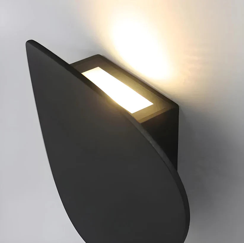 Wandlamp LED 7W Aluminium Schijf 90-260V Lamp Inbegrepen Zwart Wit